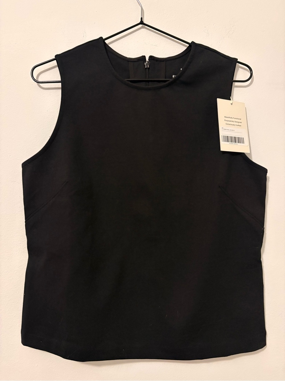 Everlane Black Sleeveless Crewneck Tank